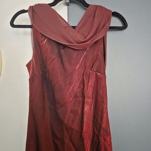 Chic Backless Red Dress